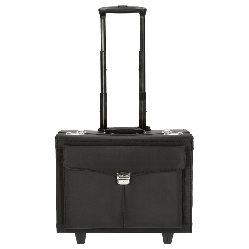 Alassio  Rocca II 17" - 2-Rollen-Businesstrolley 46 cm (black)