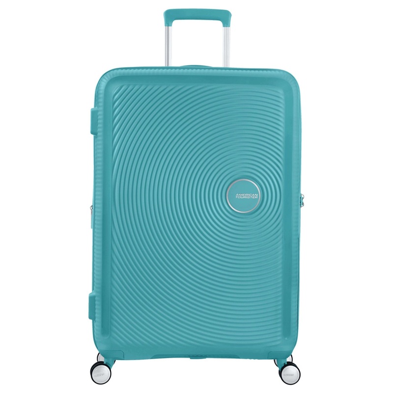 American Tourister Soundbox - 4-Rollen-Trolley 77 cm erw. (trkis)