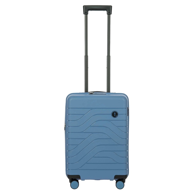 Brics BY Ulisse - 4-Rollen-Kabinentrolley 55 cm  erw. (grey blue)