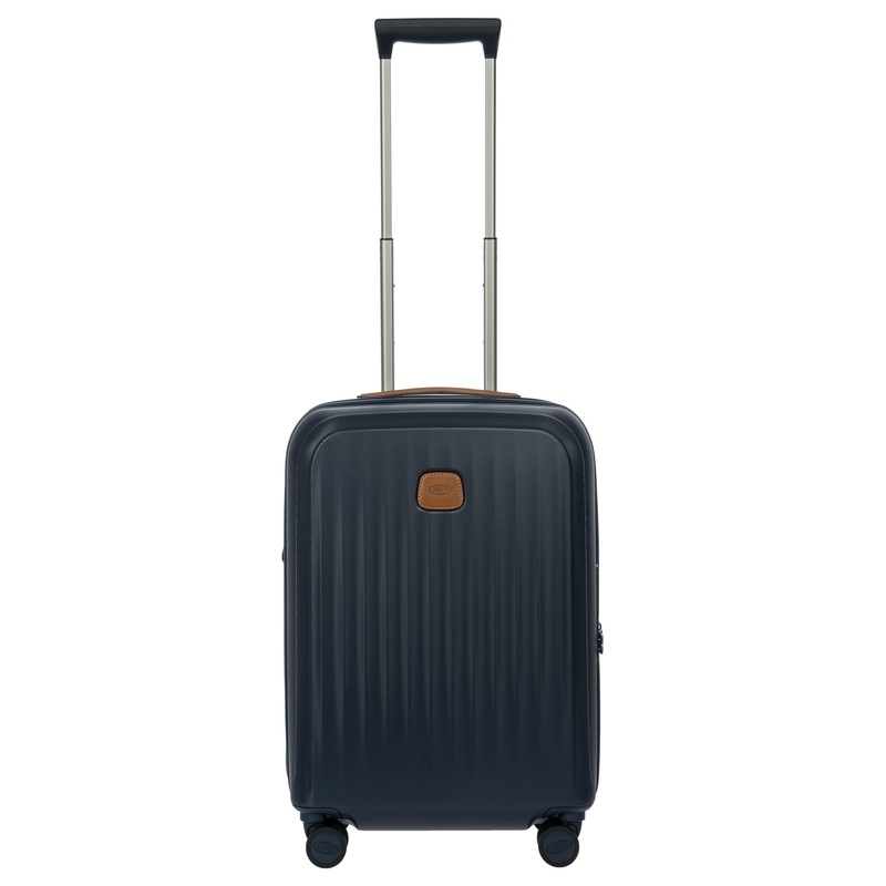 Brics Taormina - 4-Rollen-Kabinentrolley S 55 cm erw. USB (blau)