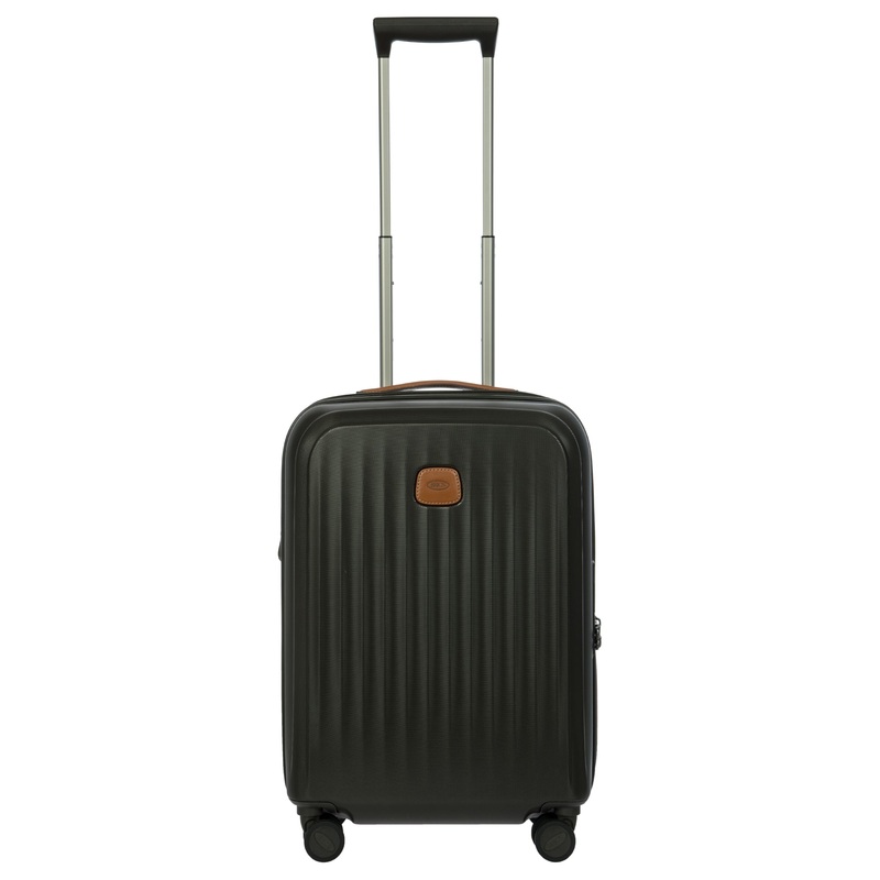 Brics Taormina - 4-Rollen-Kabinentrolley S 55 cm erw. USB (olive)