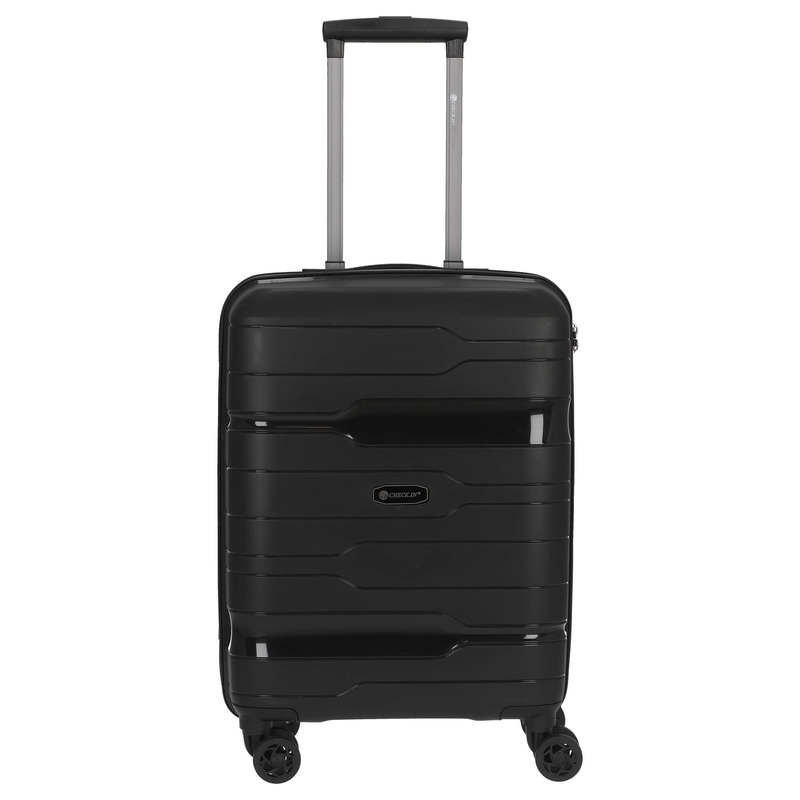 CHECK.IN Memphis - 4-Rollen-Kabinentrolley 55 cm (schwarz)
