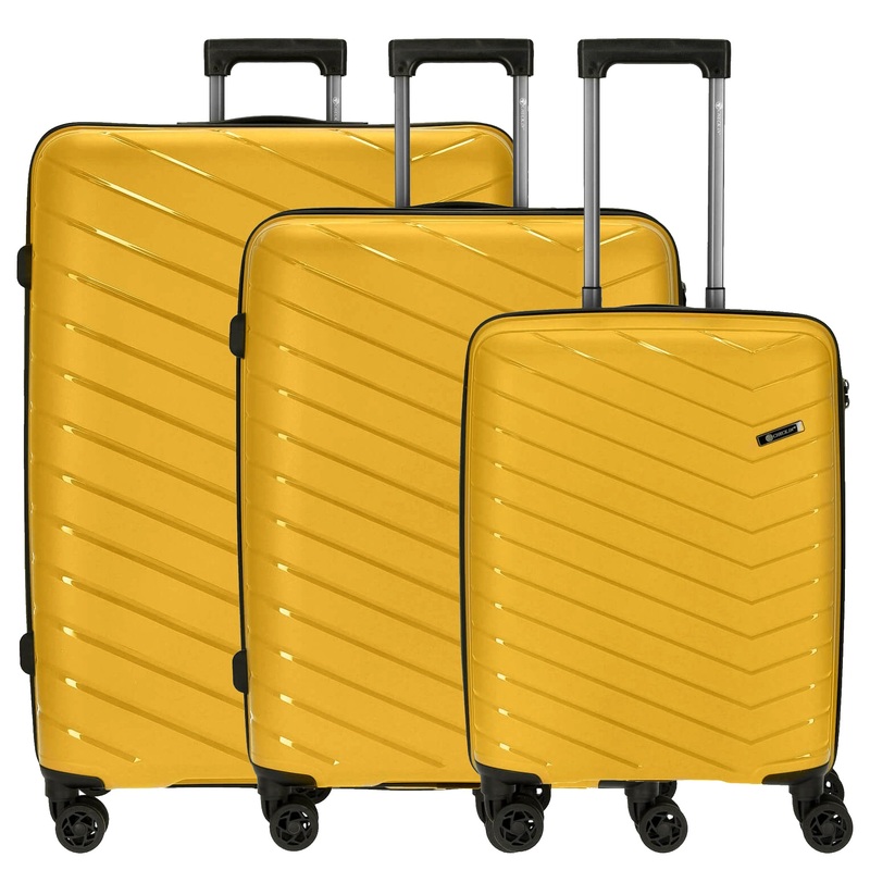 CHECK.IN Orlando - Trolley-Set 3tlg. (gelb)