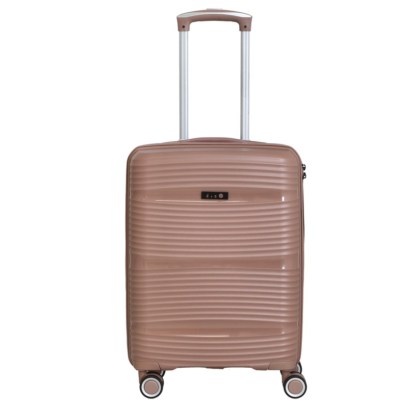 D&N Travel Line 4200 - 4-Rollen-Kabinentrolley S 55 cm (taupe)