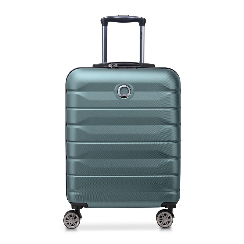 Delsey Paris Air Armour Slimline - 4-Rollen Kabinentrolley S 55 cm (grn)