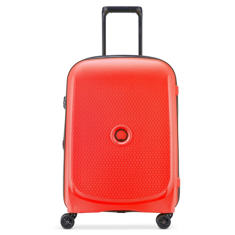 Delsey Paris Belmont Plus Slim Line - 4-Rollen-Kabinentrolley 55 cm (rot)
