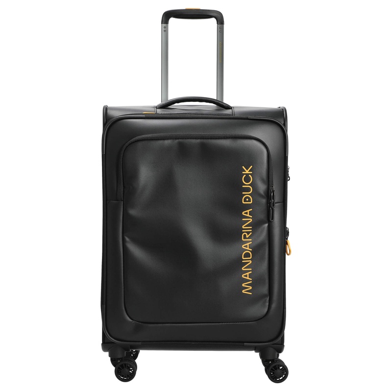 Mandarina Duck ECO - 4-Rollen-Trolley M 67 cm erw. (black)