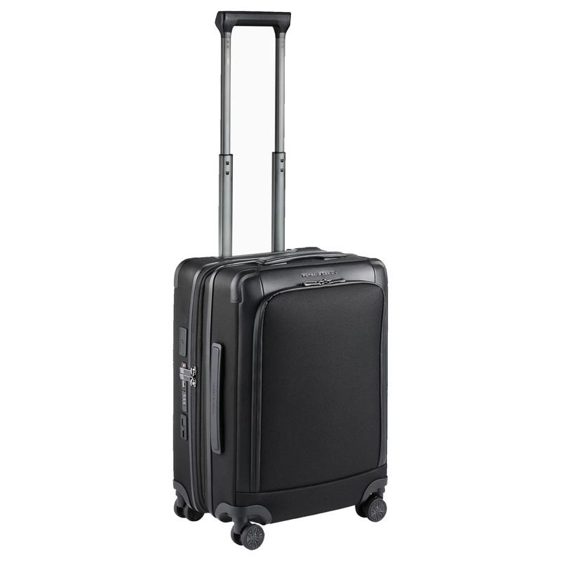 Porsche Design Roadster Nylon S+ - 4-Rollen-Kabinentrolley 55 cm erw. (black)