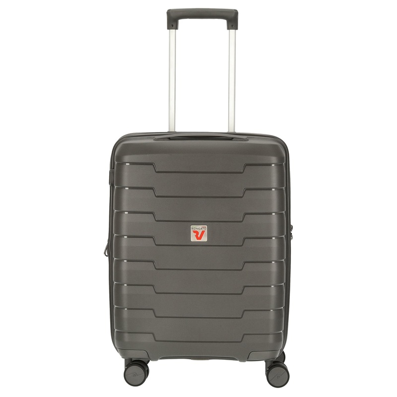 Roncato Skyline - 4-Rollen-Kabinentrolley S 55 cm  erw. USB-Anschluss (antracite)