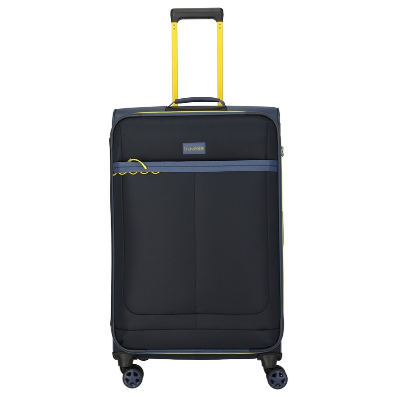 Travelite Color Craze - 4-Rollen-Trolley L 77 cm (dunkelblau)