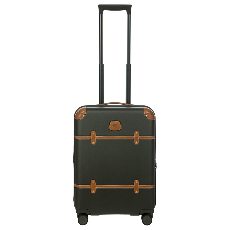 Brics Bellagio - 4-Rollen-Kabinentrolley 55 cm recycelt (olive)