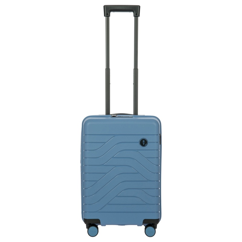 Brics BY Ulisse - 4-Rollen-Kabinentrolley 55 cm (grey blue)