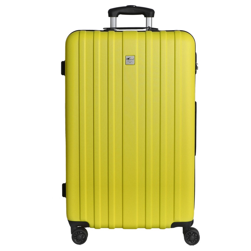 CHECK.IN Aurora - 4-Rollen-Trolley 76 cm (zitronengelb)