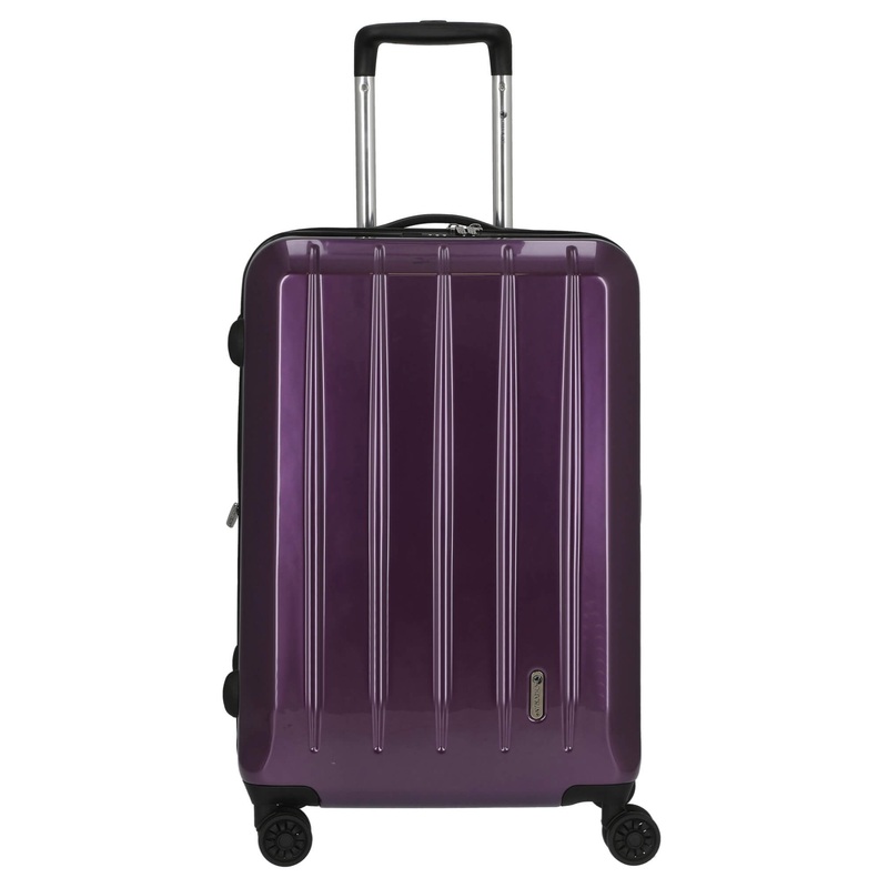 CHECK.IN London 2.0 - 4-Rollen-Trolley 67 cm (lila)