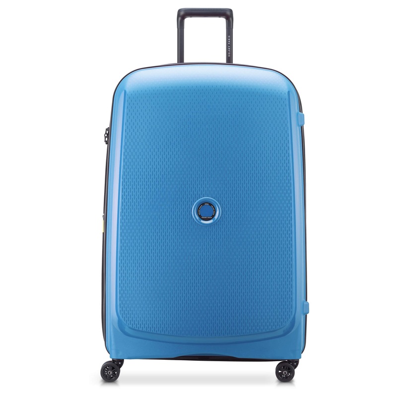 Delsey Paris Belmont Plus - 4-Rollen-Trolley recycelt 83 cm erw. (zink blau)