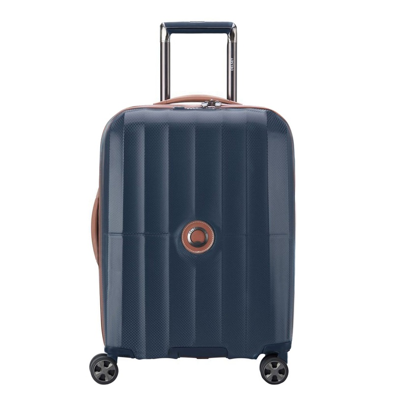 Delsey Paris Carrousel - 4-Rollen-Kabinentrolley Slim line 55 cm (marineblau)