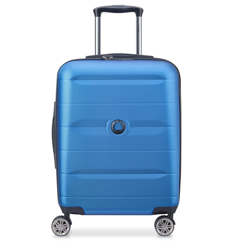 Delsey Paris Comete Plus Slim Line - 4-Rollen-Kabinentrolley 55 cm (hellblau)