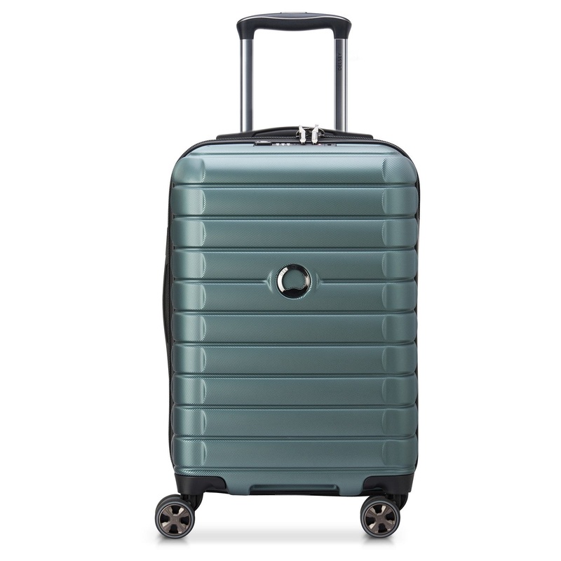 Delsey Paris Shadow 5.0 - 4-Rollen-Kabinentrolley USB 55 cm (grn)