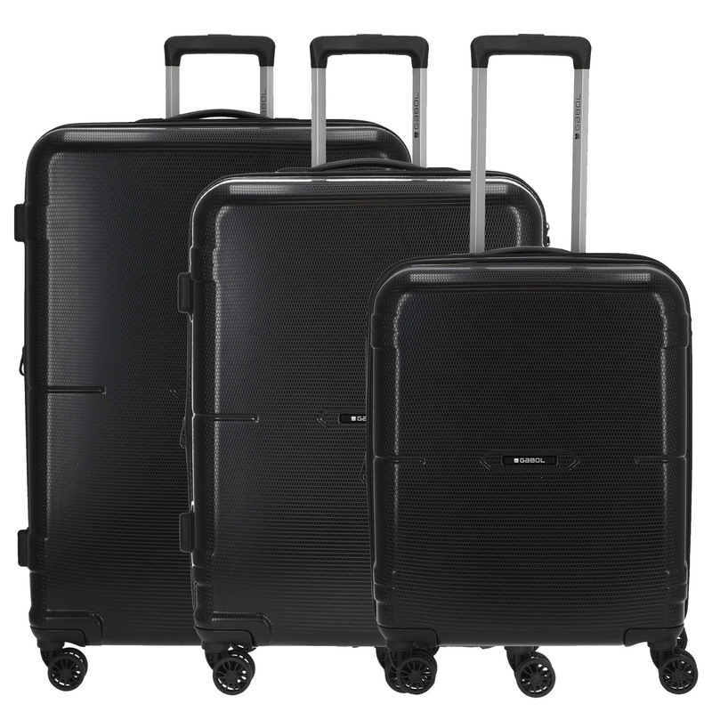 Gabol Bari - 4-Rollen-Trolley Set 3tlg. S/M/L erw. (negro)