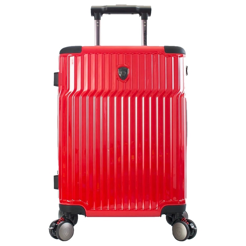 Heys Tekno - 4-Rollen-Kabinentrolley S 15.6" 53 cm USB (red)