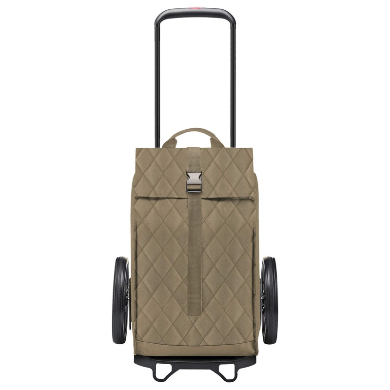 reisenthel citycruiser  - Einkaufstrolley 55 cm (rhombus olive)