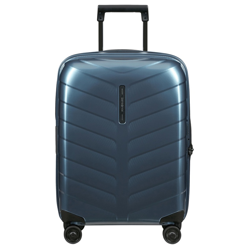 Samsonite Attrix - 4-Rollen Kabinentrolley S 55 cm erw. (steel blue)