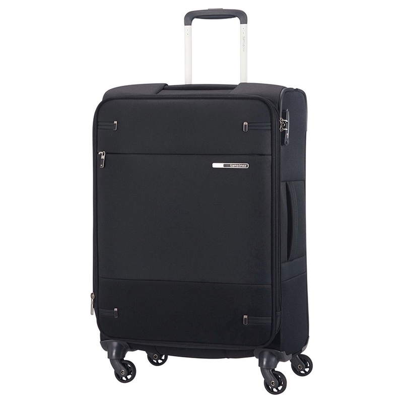 Samsonite Base Boost - 4-Rollen-Trolley M 66 cm erw. (black)