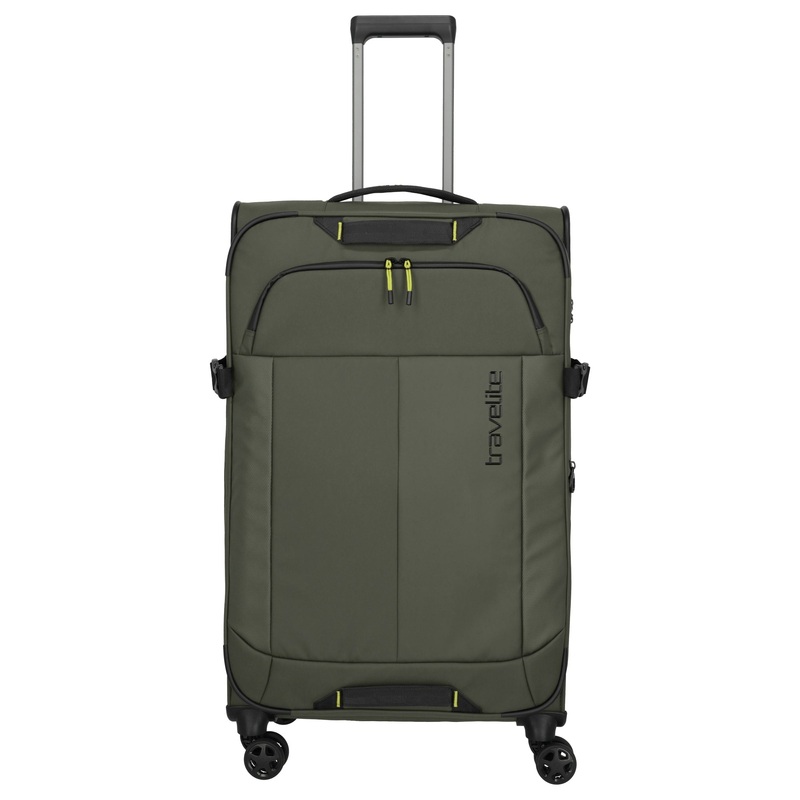 Travelite Briize - 4-Rollen-Trolley L 78 cm erw. (khaki)