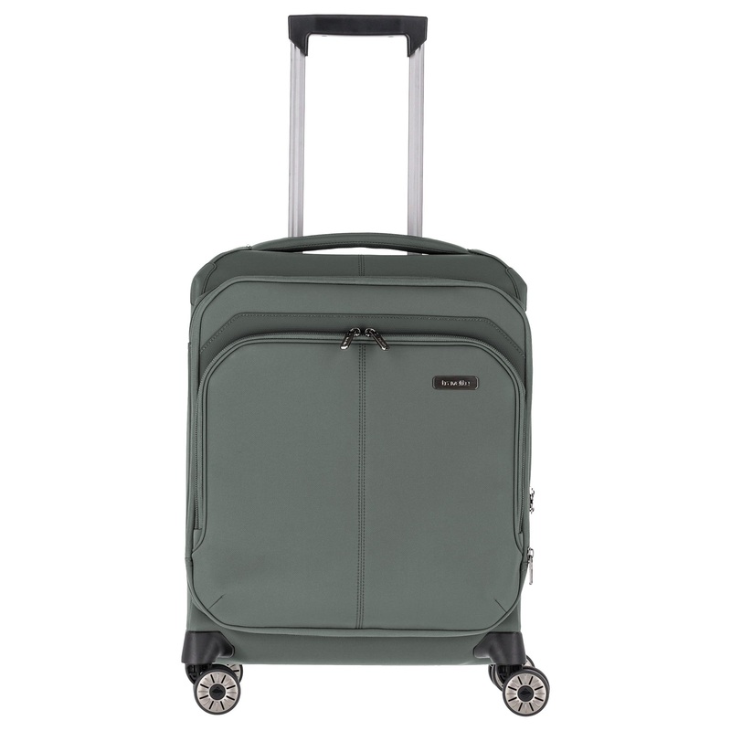 Travelite Priima - 4-Rollen-Kabinentrolley S 55 cm erw. (olive)