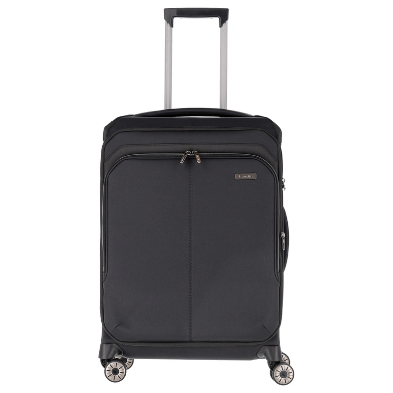 Travelite Priima - 4-Rollen-Trolley M 68 cm erw. (black)