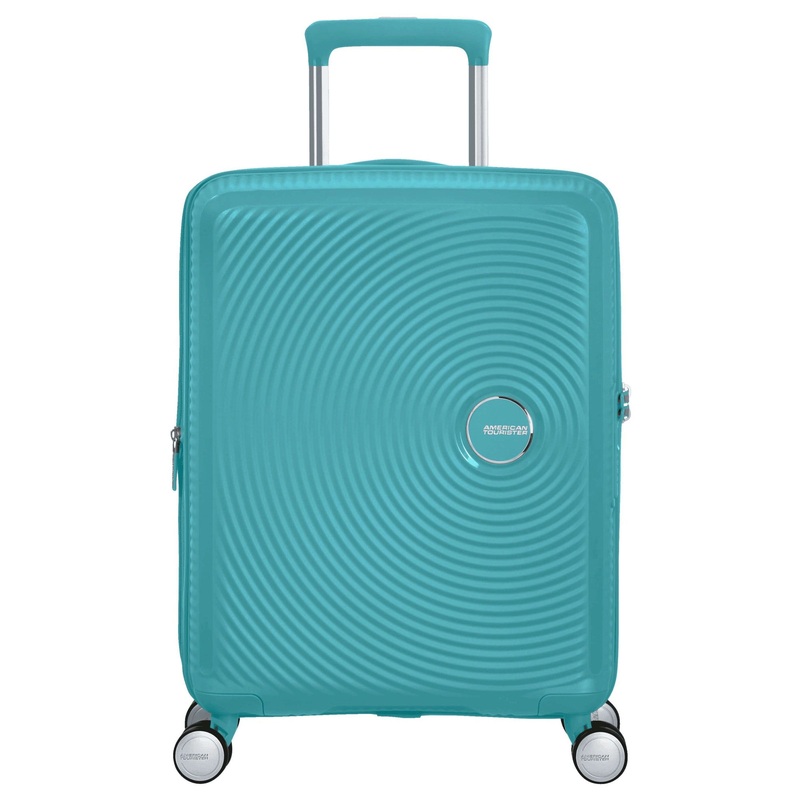 American Tourister Soundbox - 4-Rollen-Kabinentrolley 55 cm erw. (trkis)