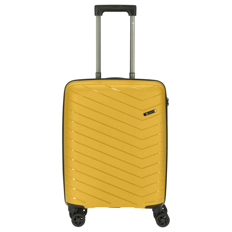 CHECK.IN Orlando - 4-Rollen-Kabinentrolley 55 cm (gelb)