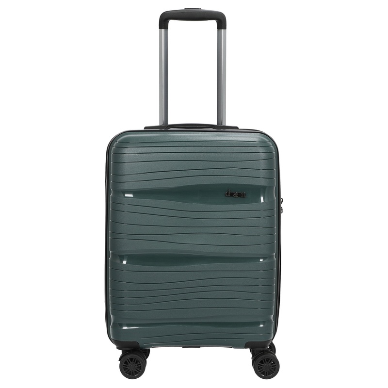 D&N Travel Line 4300 - 4-Rollen-Kabinentrolley S 55 cm (dunkelgrn)