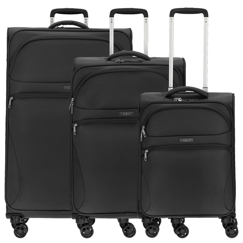 D&N Travel Line 9104 - Trolley-Set, 3tlg. (schwarz)
