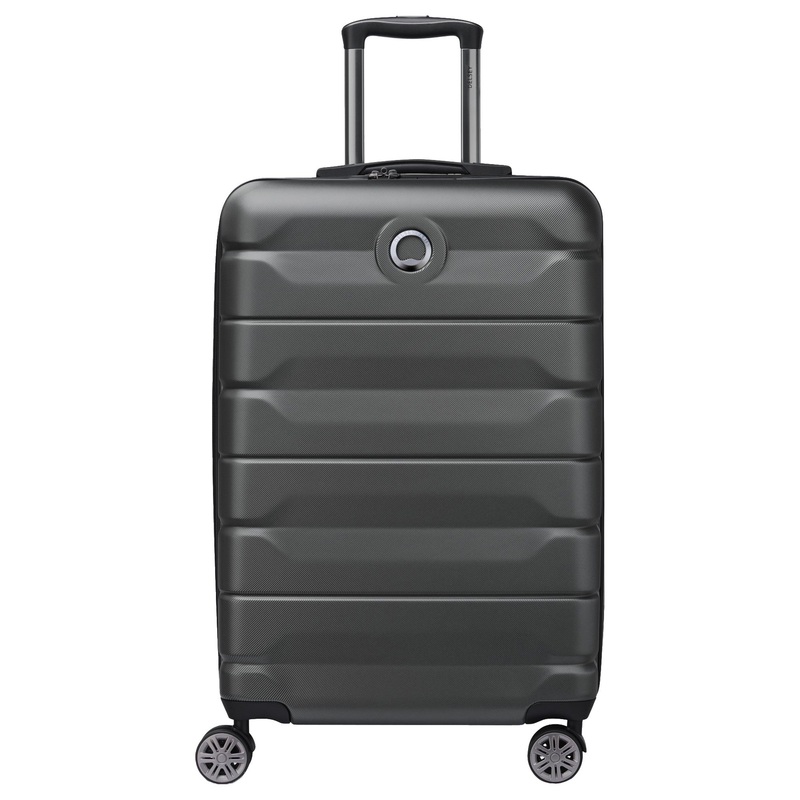 Delsey Paris Air Armour - 4-Rollen-Trolley M 68 cm erw. (schwarz)