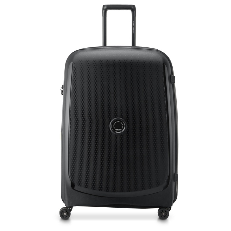 Delsey Paris Belmont Plus - 4-Rollen-Trolley recycelt 76 cm erw. (schwarz)