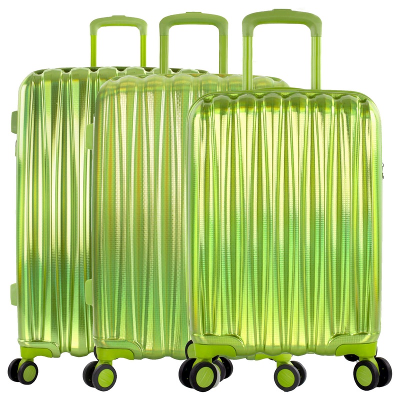 Heys Astro - 4-Rollen-Trolley Set 3tlg. L/M/S (green)