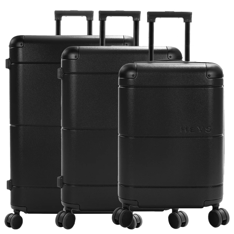 Heys Zen - 4-Rollen-Trolley Set 3tlg. erw. (black)
