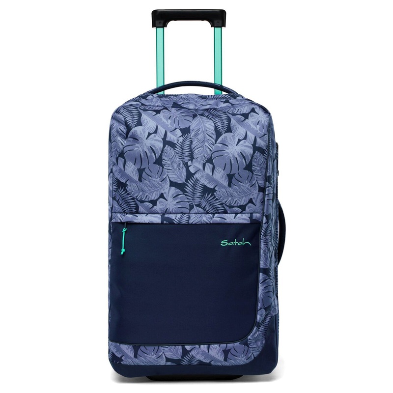 Satch Flow - 2-Rollen-Trolley M 65 cm (tropic blue)