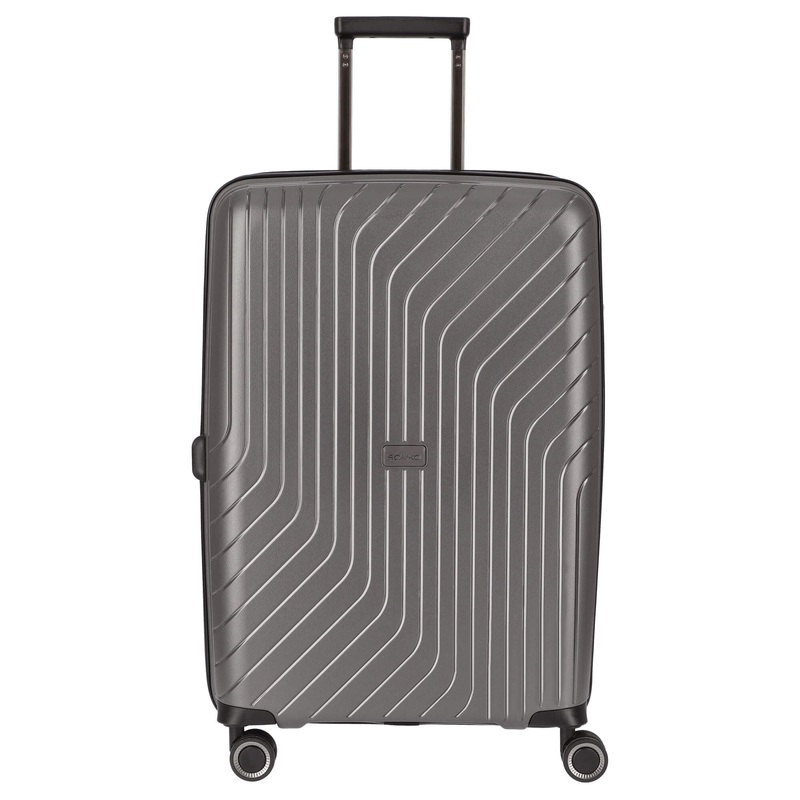 Somko Wave - 4-Rollen-Trolley M 67 cm erw. (anthrazit)