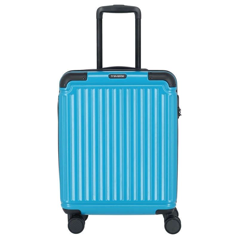 Travelite Cruise - 4-Rollen-Kabinentrolley S 55 cm (trkis)
