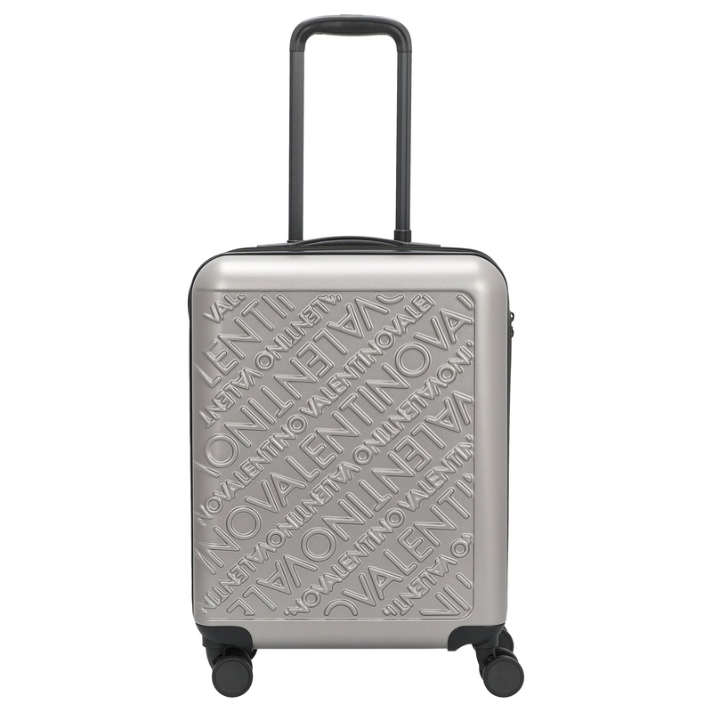 Valentino Bags Mars Carry On - 4-Rollen-Kabinentrolley 54.5 cm (silber)