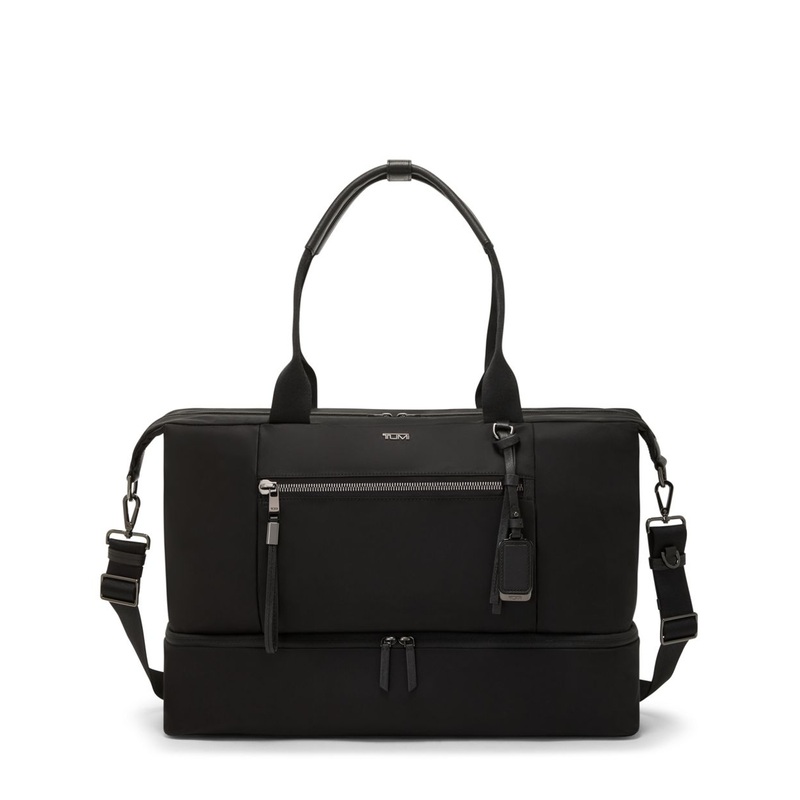 Voyageur Contine Weekender -Black with gunmetal