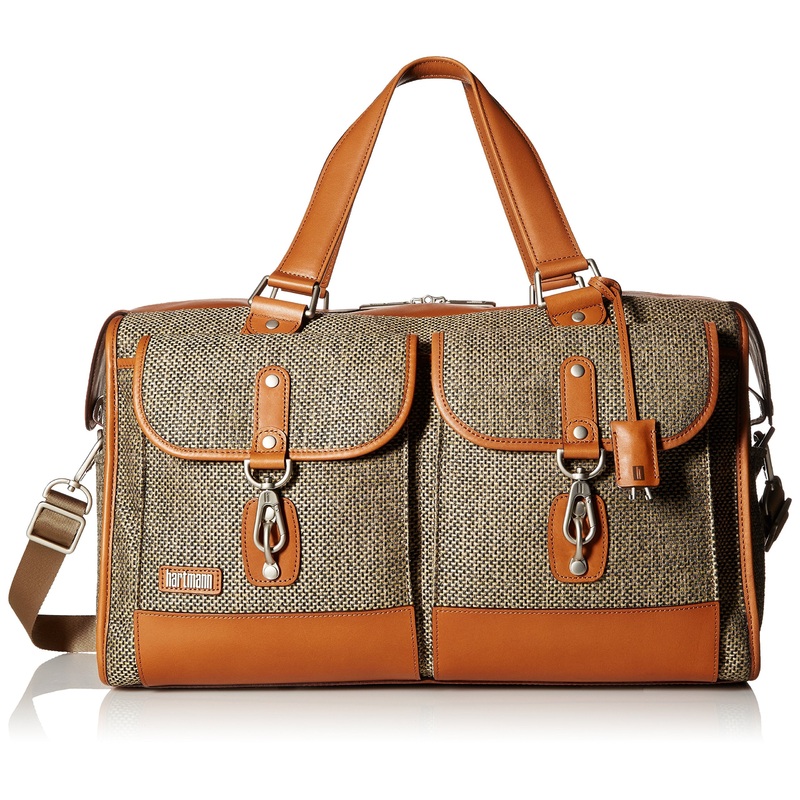 Hartmann Tweed Collection Legacy Duffel Natural Tweed One Size
