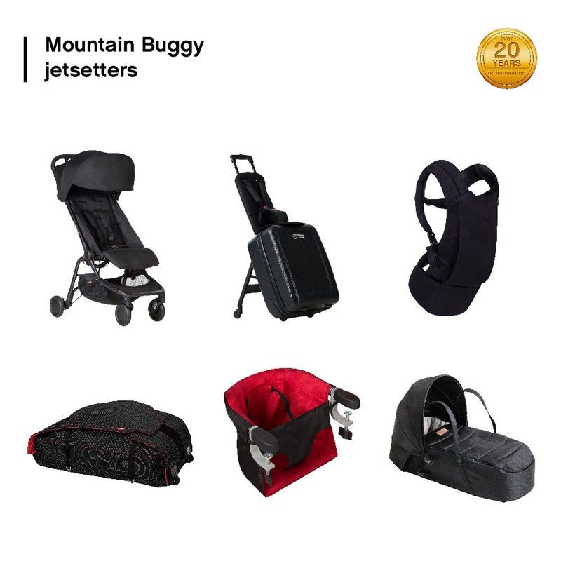 phil&teds Jetsetter Set Nano, Cocoon, Juno, Pod, Bagrider & Travel Bag