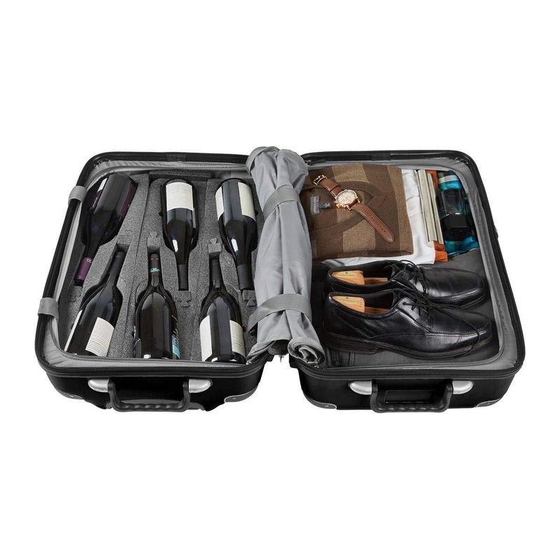 VinGardeValise Grande 05 - 12 Bottle Wine Travel Suitcase