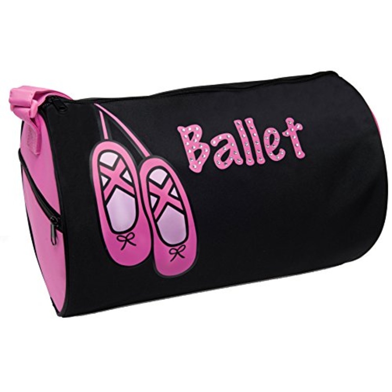Danshuz Rhinestone Ballet Duffel Bag