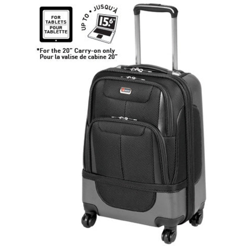 Mancini Bristol2 Hybrid 20In Expandable Spinner Carry On