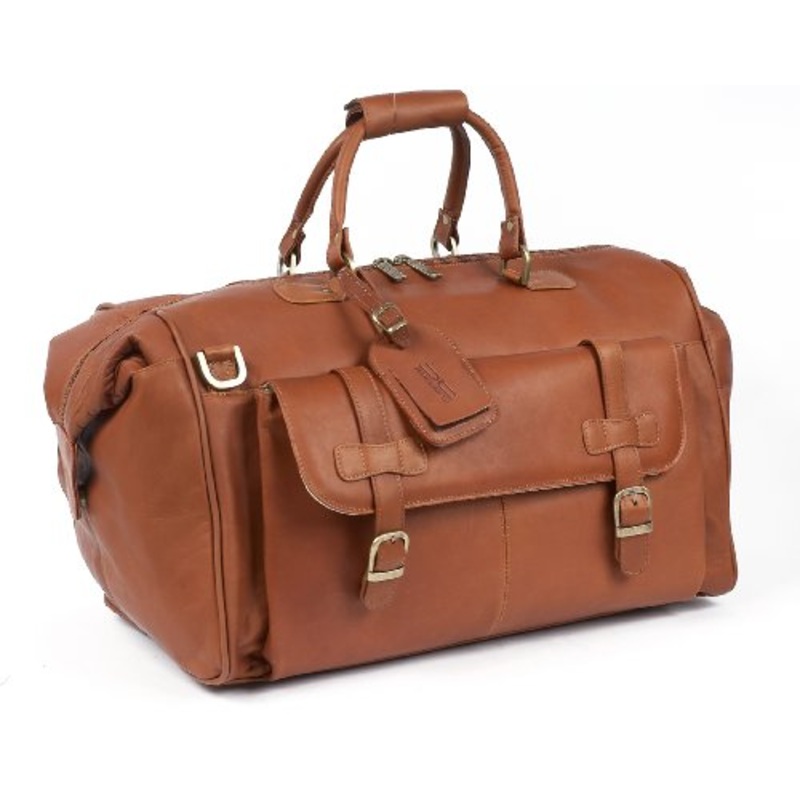 Claire Chase Millionaire Duffel, Saddle, One Size