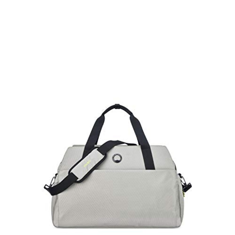 DELSEY Paris Daily's Travel Duffel Bag with Laptop Sleeve, Light Gray, 15.6 Inch